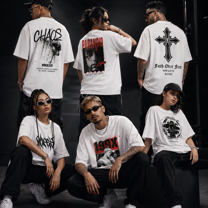 White Custom T Shirt