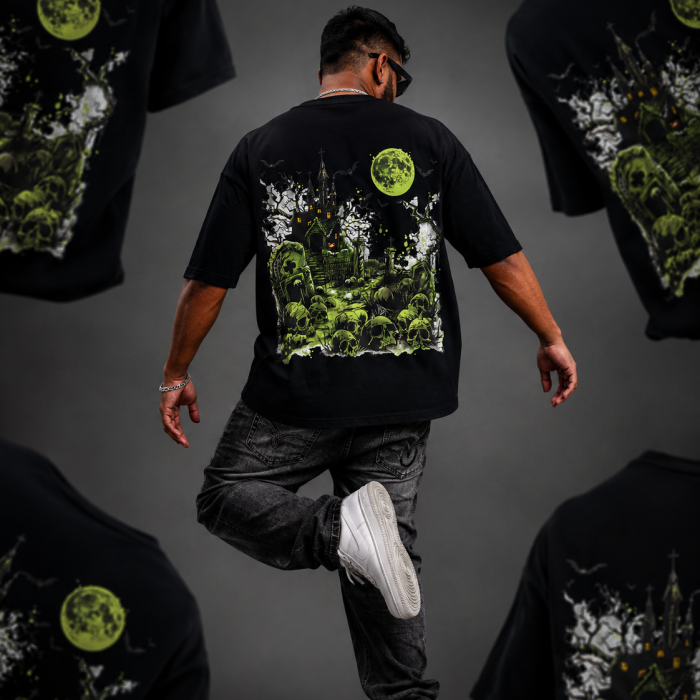 Graveyard - Oversized Graphic Tee