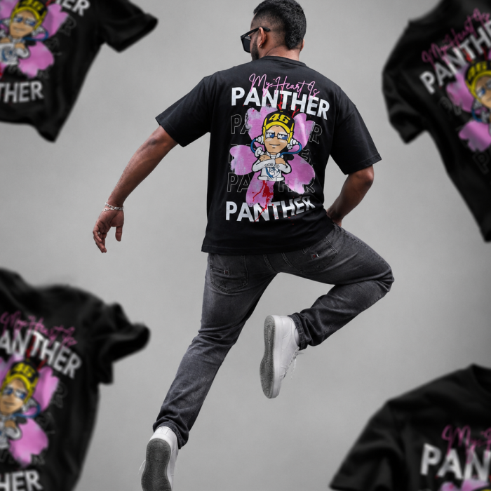 46 Panther - Oversized Graphic Tee