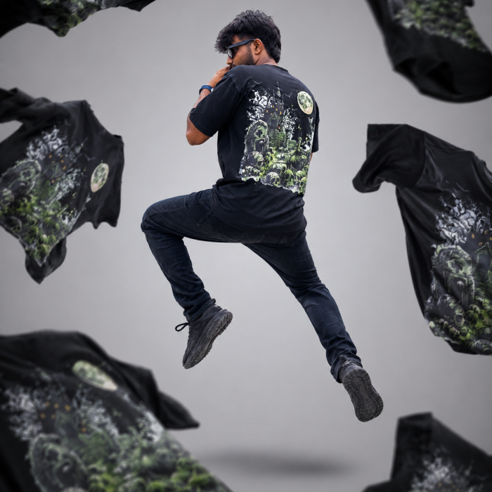 Graveyard - Oversized Graphic Tee