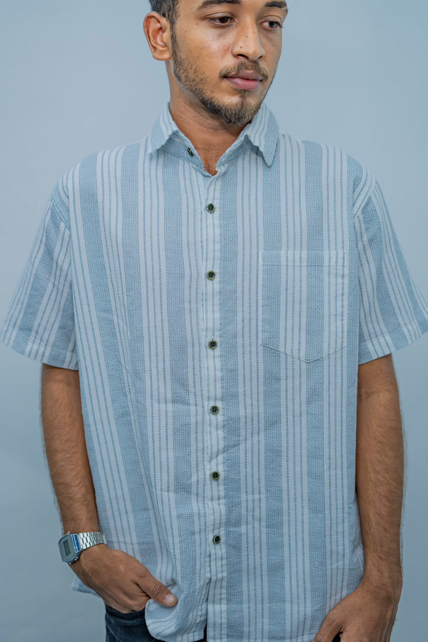 Stripe Resort Shirt