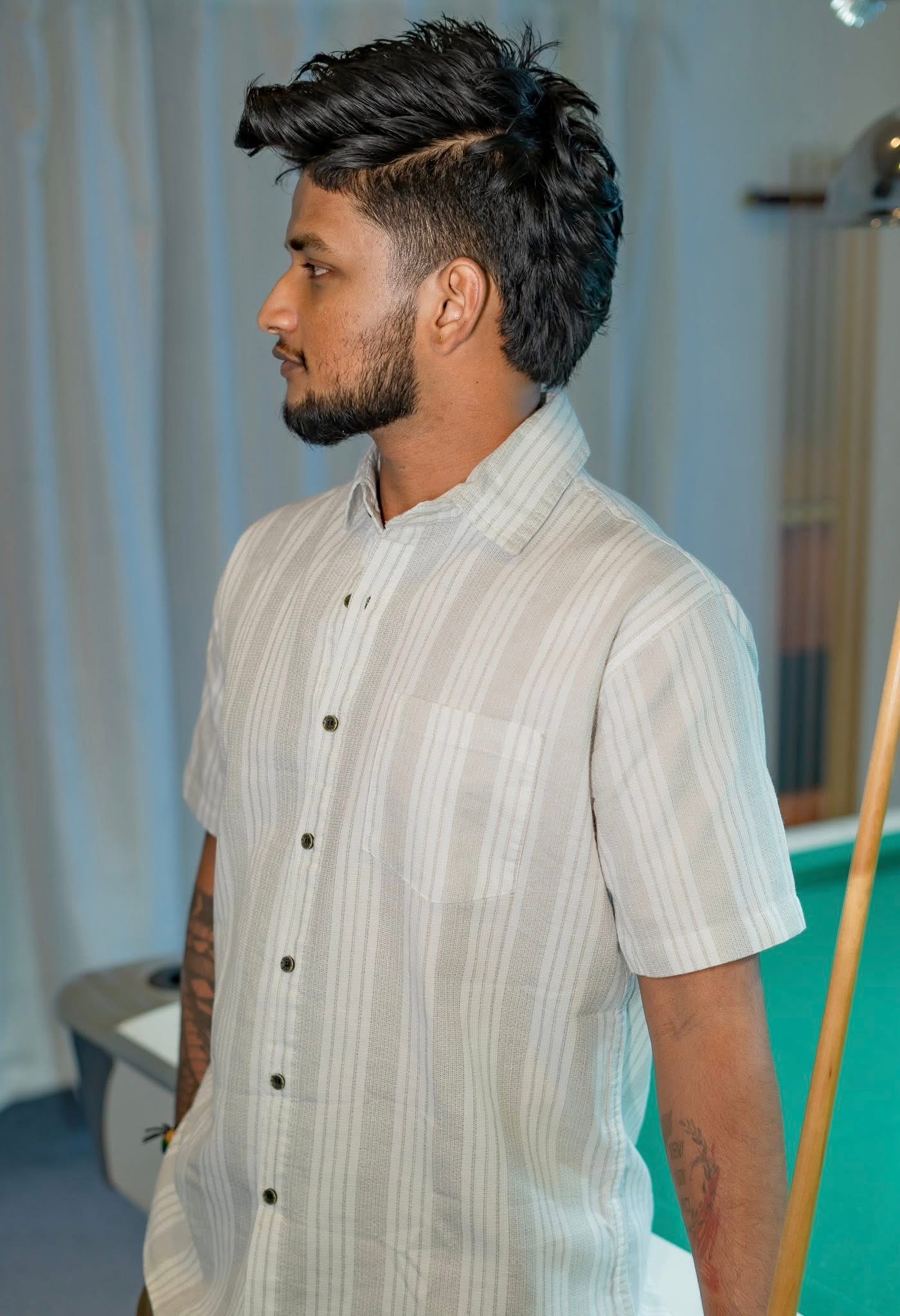 Stripe Resort Shirt - Image 6