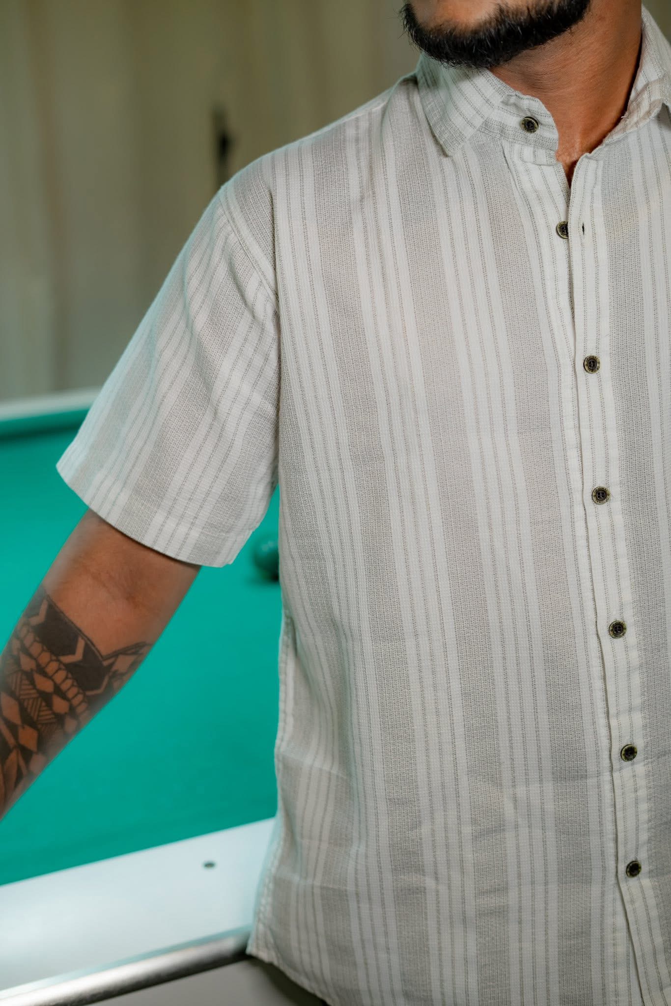 Stripe Resort Shirt - Image 8